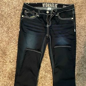 Hydraulic skinny jeans